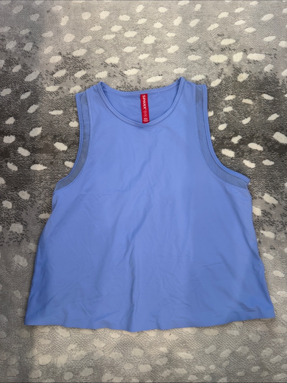 SPANX Periwinkle Scoop Neck Tank Top